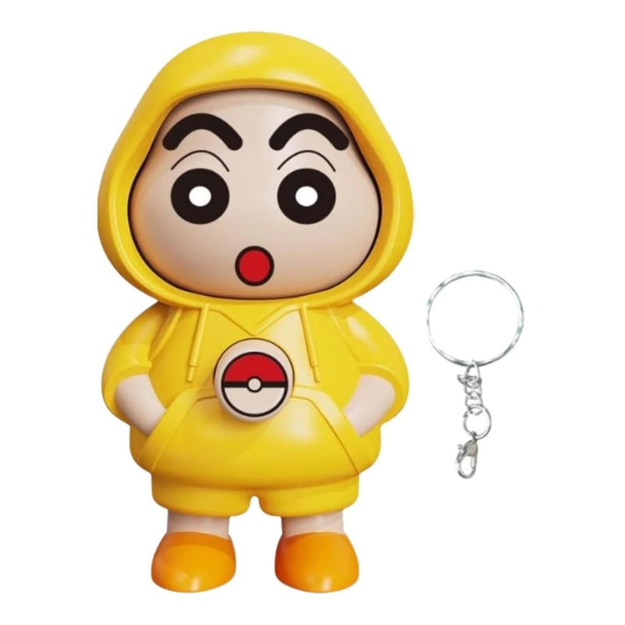 Shinchan Happy Hoodie Keychain