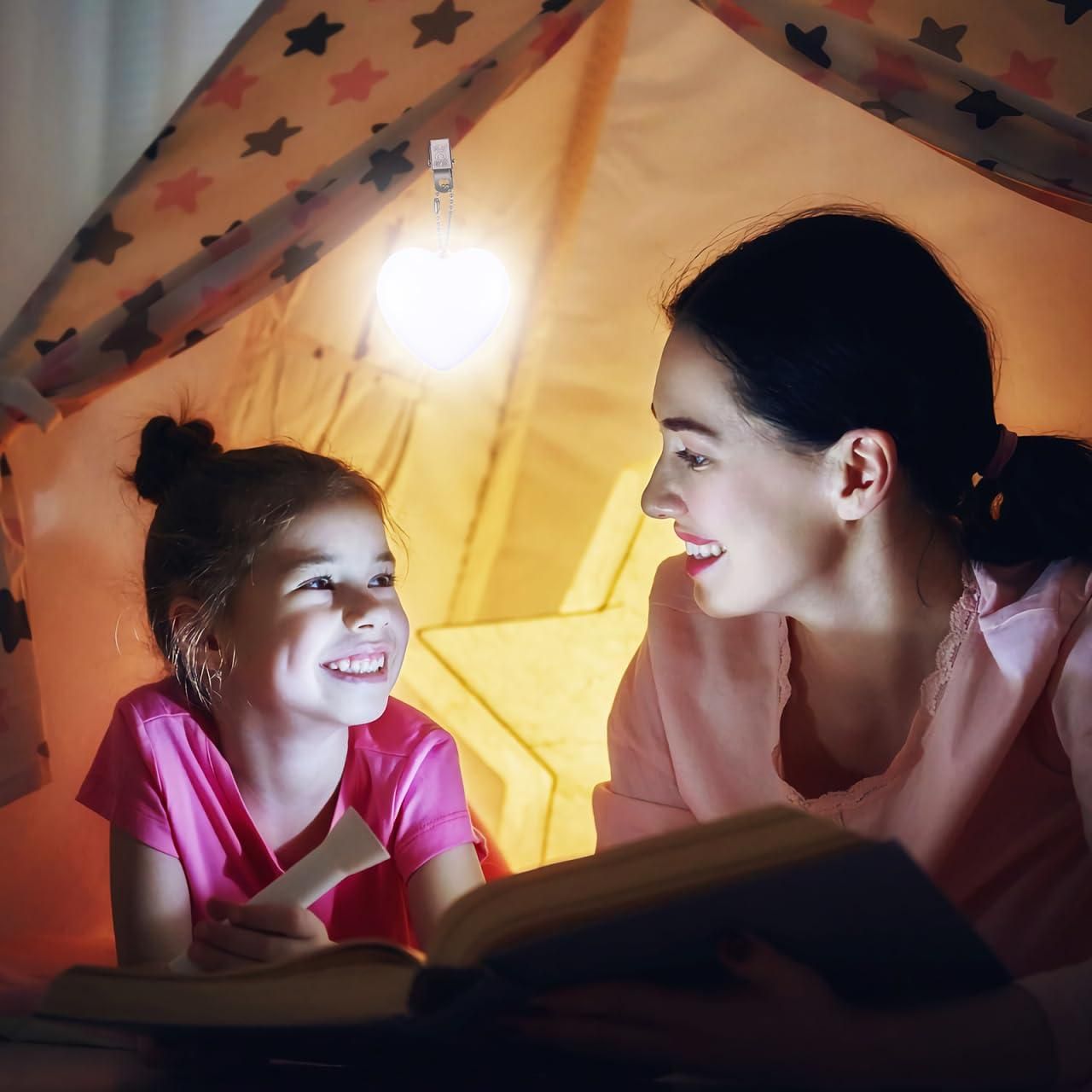 Sensor Touch Activated Light Mini Heart Shape Night Light