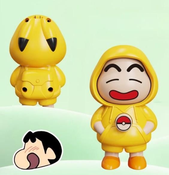 Shinchan Happy Hoodie Keychain