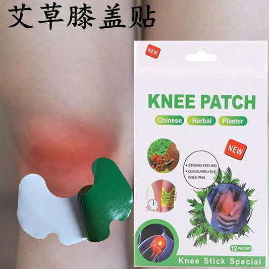 WellKnee Instant Pain Relief Patches | 100% Herbal, Fast-Acting, All-Day Comfort for Aching, Swollen, or Injured Knees (Pack of 12)