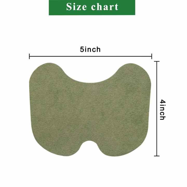 WellKnee Instant Pain Relief Patches | 100% Herbal, Fast-Acting, All-Day Comfort for Aching, Swollen, or Injured Knees (Pack of 12)