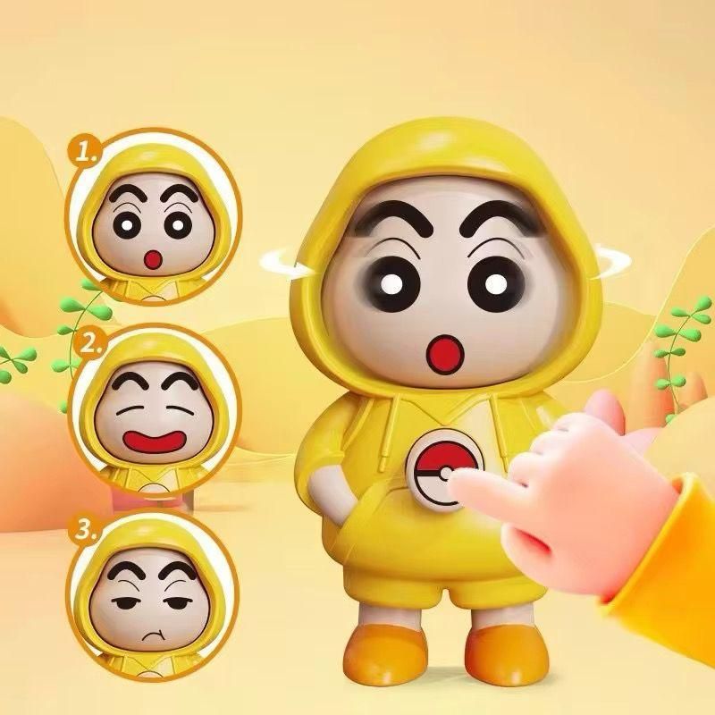 Shinchan Happy Hoodie Keychain