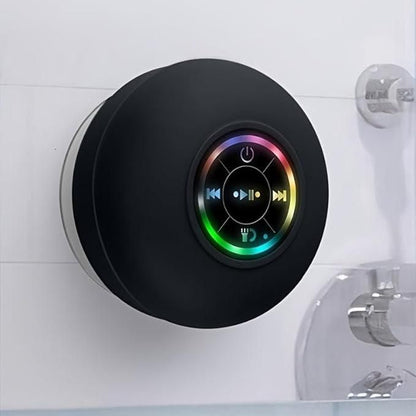 ShinFX™️Premium Wireless Waterproof Mini Bathroom Speakers | 8H NON STOP BATTERY LIFE | SUPER POWERFUL SUCTION CUP